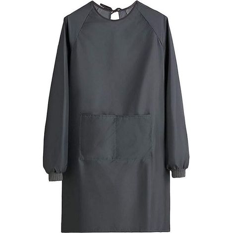 Blouse de travail imperméable à manches longues pour femme, avec poches, idéale pour la maison et le jardin. (1/5)