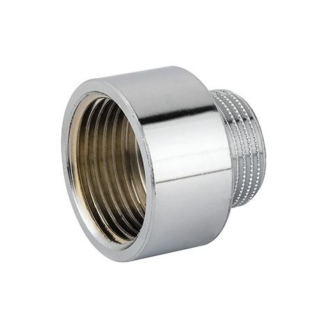 10 x PROLUNGA RIDOTTA OTTONE CROMO Misura: 3/4 x 1/2