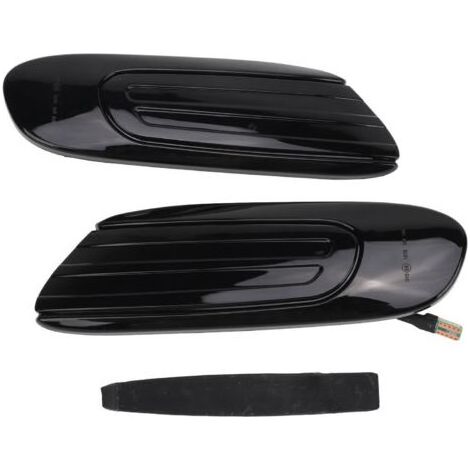 Paire de feux de position latéraux, lentille fumée, éclairage ambre de remplacement pour COOPER F55 F56 F57 2014 2017 (1/4)