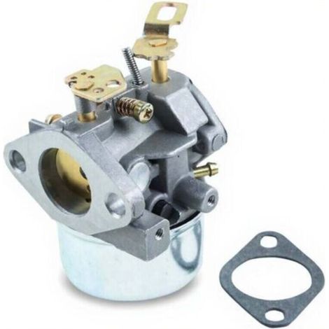 1 carburateur pour moteur Tecumseh HM90 8HP 9HP 10HP, compatible HMSK80 HMSK90 LH318SA LH358SA, pour tondeuse et groupe électrogène (1/4)