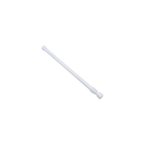 Tringle à rideau extensible, tringle à tension extensible, facile à installer pour les voilages, tringles télescopiques extensibles pour rideaux de douche, baignoire, portes de placards (1/4)