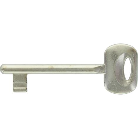 CHIAVE PATENT BONAITI NICHELATA N. 9. Prezzo per 1 pezzo.