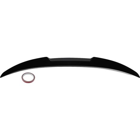 Spoiler trasero estilo M4, fácil instalación, compatible con BMW Serie 8 G14 Cabrio 2019-2023, negro brillante. (1/2)