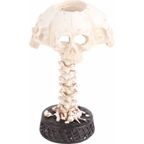 Lampe de table squelette, veilleuse squelette, lampe de style industriel rétro pour Halloween, décoration de chambre horrifique (1/5)