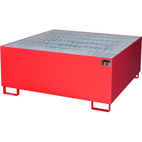 Bauer Südlohn Bac de rétention AW 1000, peint, rouge feu (1/2)