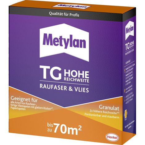 Metylan TG Papier ingrain a haute portee et granules non tisses (1/4)