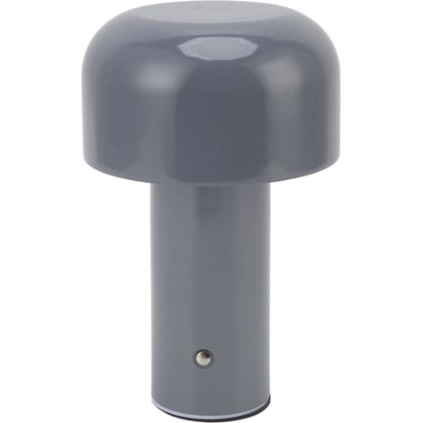 Lampe Champignon USB, Mini Lampe Tactile, Veilleuse avec Luminosité Réglable 3 Températures de Couleur, Gris (1/5)