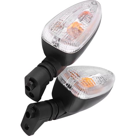 Paire de clignotants moto, indicateurs de direction transparents pour BMW F800 (1/4)