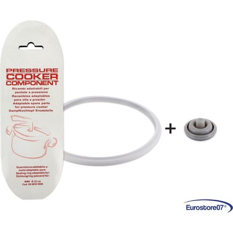 Guarnizione pentola a pressione Ø 22cm + guarnizione per indicatore di pressione