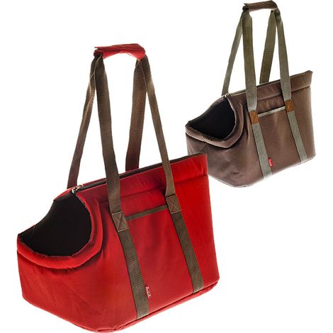 Gris - Sac à bandoulière modèle Go-Go pour le transport de chiens et de chats (1/3)