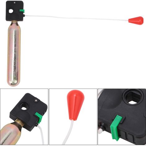 Cylindre de CO2 rechargeable pour gilet de sauvetage - Cartouche gonflage manuel sécurité nautique