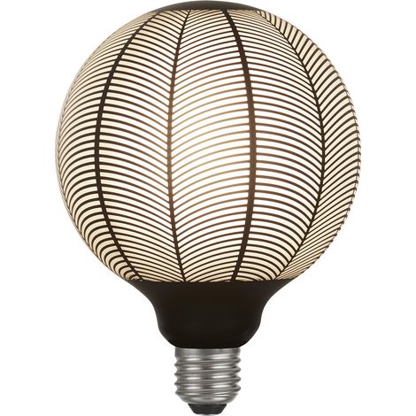 Lamapadina Contemporanea Magic Vetro Nero Grigio 1 Luce E27 (1/4)