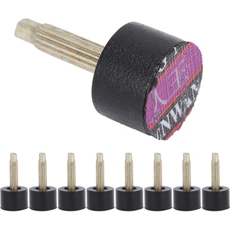 5 Paires de Protections Talon TPU Antidérapantes pour Chaussures Femme - Rondes 1cm - Réparation Semelle (600A) (1/5)