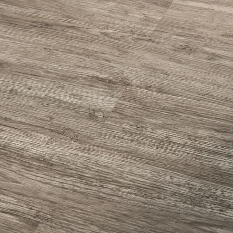 Revêtement de Sol Adhésif Valona PVC Vinyle 7 Pièces 0,975 m² Grey Accent Oak Chêne Grisé [neu.holz] (1/5)