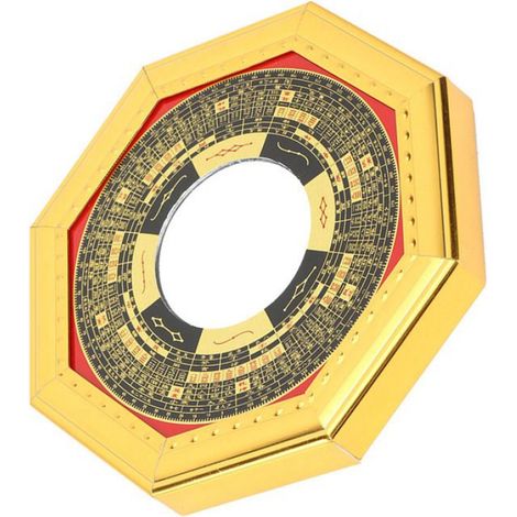 Chinois Feng Shui Dent Convexe Miroir Bagua convexe / concave chinois deco religieuse Diamètre 13,5 cm miroir convexe (1/3)