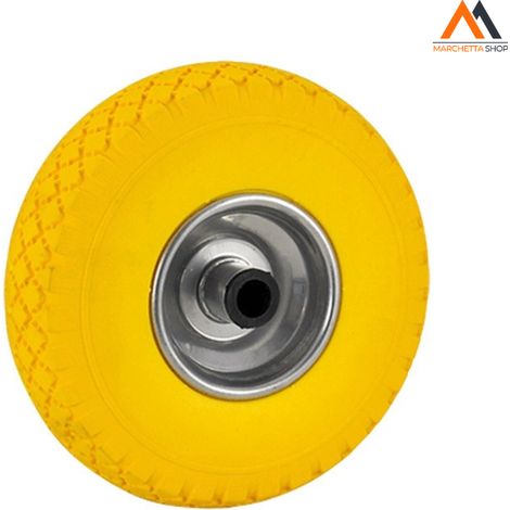RUOTA POLIURETANICA PER CARRELLI ø mm 250
