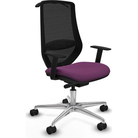 Silla de oficina Mardos Piqueras y Crespo morado confortable