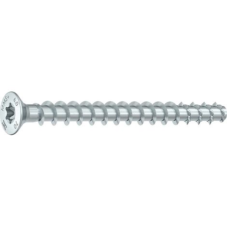 HECO-MM plus Senkkopf 6x40 Schraubanker mit Bewertung, Stahl verzinkt - 100 Stück