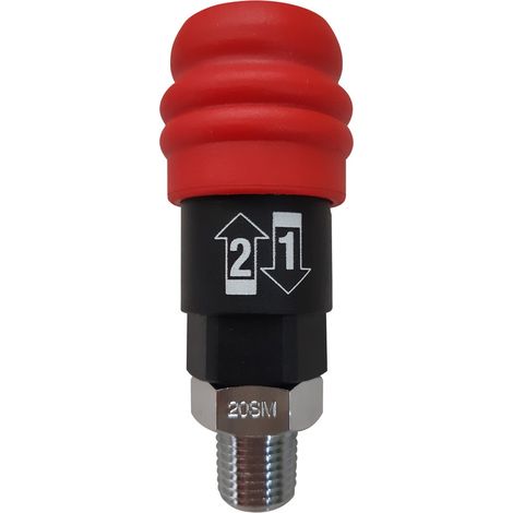 KS Tools - Coupleur rapide fileté mâle 1/2'' - L.44mm - 515.4452