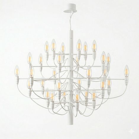Lampada a sospensione di design "CROWN" - 30 x E14