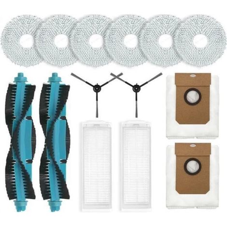 Accessoire D'aspiration - Pour Cecotec Conga 11090 Spin Revolution - Brosse Latérale Et Filtre - Lot De 2 Pièces (1/4)