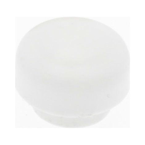 2 Embouts - Plastique - Blanc - Diamètre 16 (1/2)