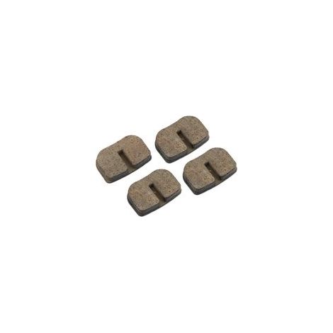 Juego de pastillas de freno de disco traseras, zapatas de freno de disco cerámicas disipadoras de calor para scooters y karts. (1/4)