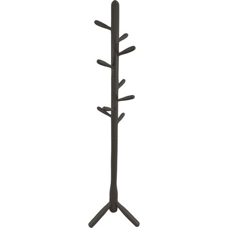 APPENDIABITI DA TERRA COLONNA DESIGN CON GANCI PER INGRESSO CAMERA UFFICIO Nero - CACTUS (1/3)