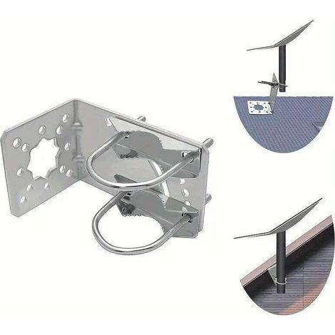 Adaptateur de tuyau d'antenne Satellite Dish V2, support sur poteau