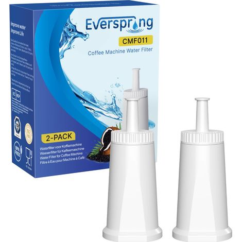 Filtre à Eau pour Machine à Café, Compatible Avec SES008, SES810, SES875, SES880, SES920, SES980, SES990, Plus, Touch, Cartouche Filtrante 2 Pièces (1/5)