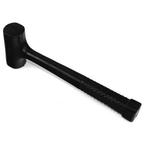 LAN Gummihammer, kleiner Hammer, Gummihammer, gummigelagerter Hammer zum Schlagen (1/5)