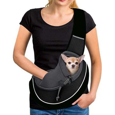 Sac à dos pour chien, sac à dos ajustable pour chien, sac à dos de voyage pour chien (1/3)