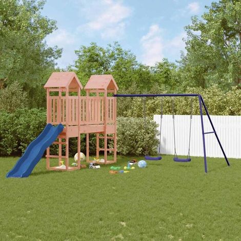 Balançoire enfant : Ensemble de balançoire d'extérieur avec balançoire nid jeu extérieur enfant, aire de jeu jardin, balançoire enfant , pour jardin, usage domestique , enfant 3-8 ans (1/5)