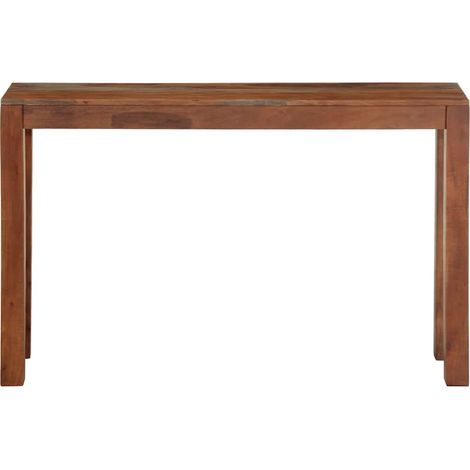 Table Console Table D'entrée Console Meuble - 120x30x76 cm bois massif d'acacia fr18554 (1/5)
