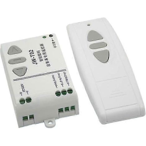 Télécommande sans fil t02 AC 220 V pour moteur tubulaire : marche avant, accélération, descente, arrêt (1/5)