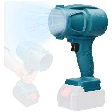 Tragbarer Outdoor-Camping- und Wanderventilator, kabellos, mit gebürstetem Lithium-Akku, leistungsstarker TurboFan-Haartrockner (1/5)