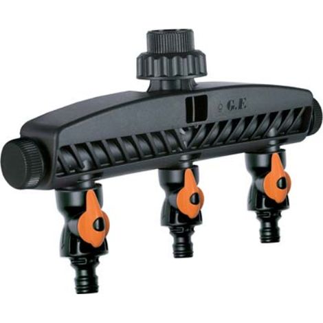 Presa a rubinetto + 3 innesti rapidi gf 3/4f self 8000-5072 G.f.