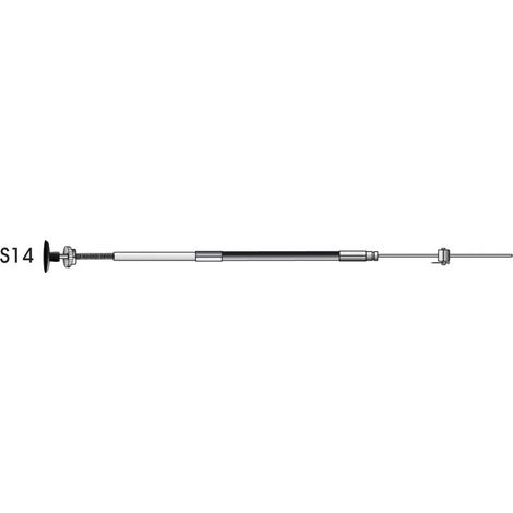 Cable arrêt moteur S14 - RIVIERA - 3.05 m