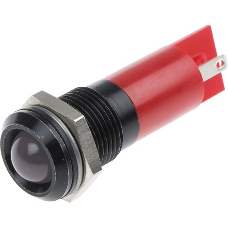 Voyant LED lumineux Rouge RS PRO, dia. 14mm, IP67 ( Prix pour 1 )