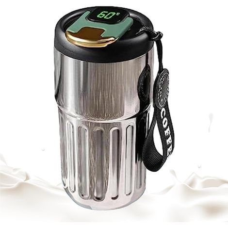 Bottle with Temperature Indicator Insulated Water Bottle