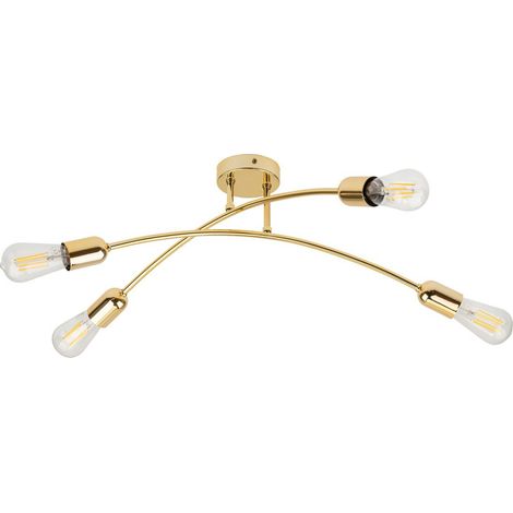 Helix Gold-Deckenleuchte 4688 TK Lighting (1/5)