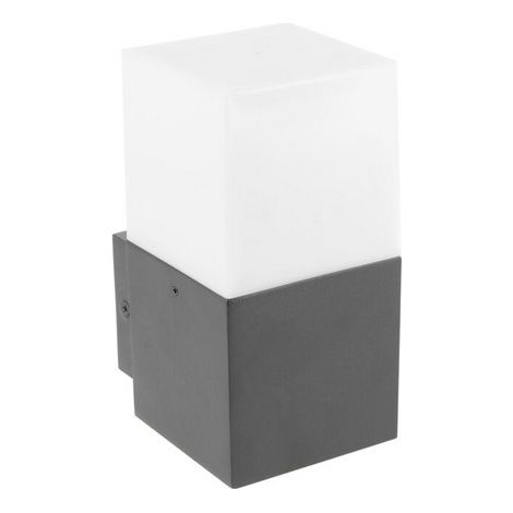 L谩mpara de jard铆n Largo-AU, aplique de pared de parte superior recta, grafito - V-LARG0UA-30 (1/4)
