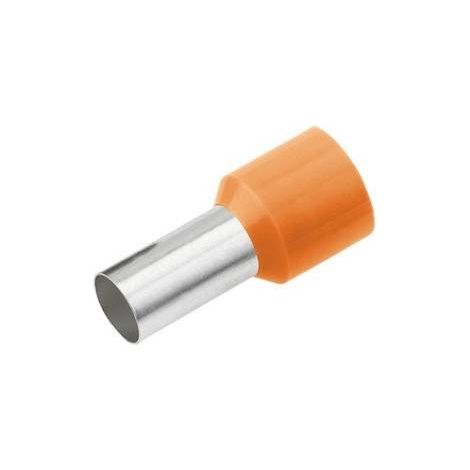 Cimco 18 1008 Capocorda 4 mm² Parzialmente isolato Arancione 100 pz. (1/2)