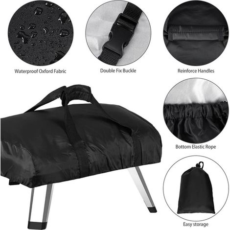 Housse de Transport de Four à Pizza pour Koda 16, Bâche de Protection Imperméable Four à Pizza Extérieur, Bache de Protection Imperméable- Accessoires Four à Pizza Extérieur (koda16) (1/5)