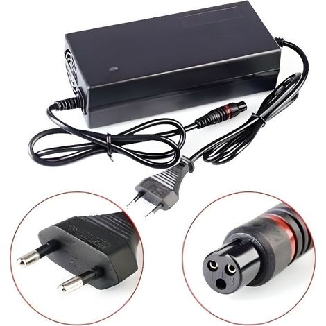 Chargeur - BALANCE BOARD - 42V 2A - Compatible hoverboard 6,5/8/10 pouces - Normes CE/FCC/RoHS