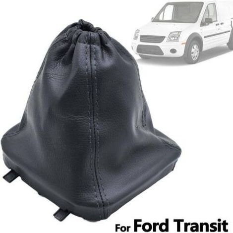 Convient pour Ford Transit Mk7 2006-2014, cache-poussière pour pommeau de levier de vitesse, cache-poussière pour levier de vitesse, cuir PU. (1/5)