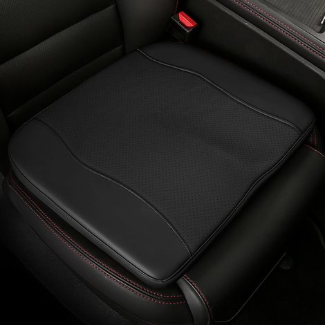 (Noir)Coussin Voiture, Assise Ergonomique pour Siège Auto, Rehausseur De Siège Conducteur, Coussin Siège Auto pour Chaise De Bureau, Fauteuil Roulant (1/5)