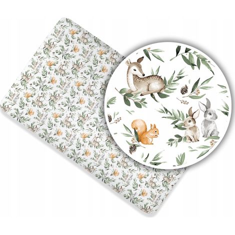 Drap en coton POUR berceau 160x80 motifs (1/5)