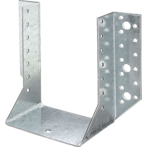 Alberts 331405 Scarpa per travi, Tipo A, zincata sendzimir, 120 x 160 mm
