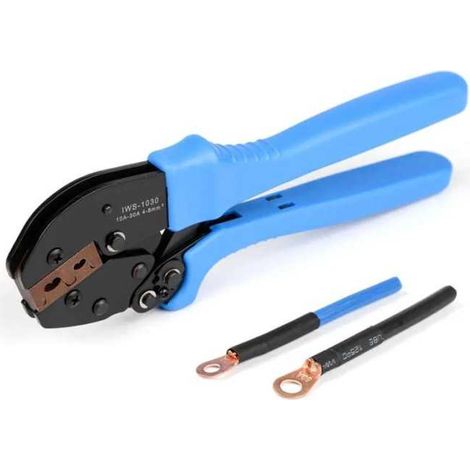 Pinza per Capicorda batteria e terminali cilindro aperto AWG 11-8 (1/5)